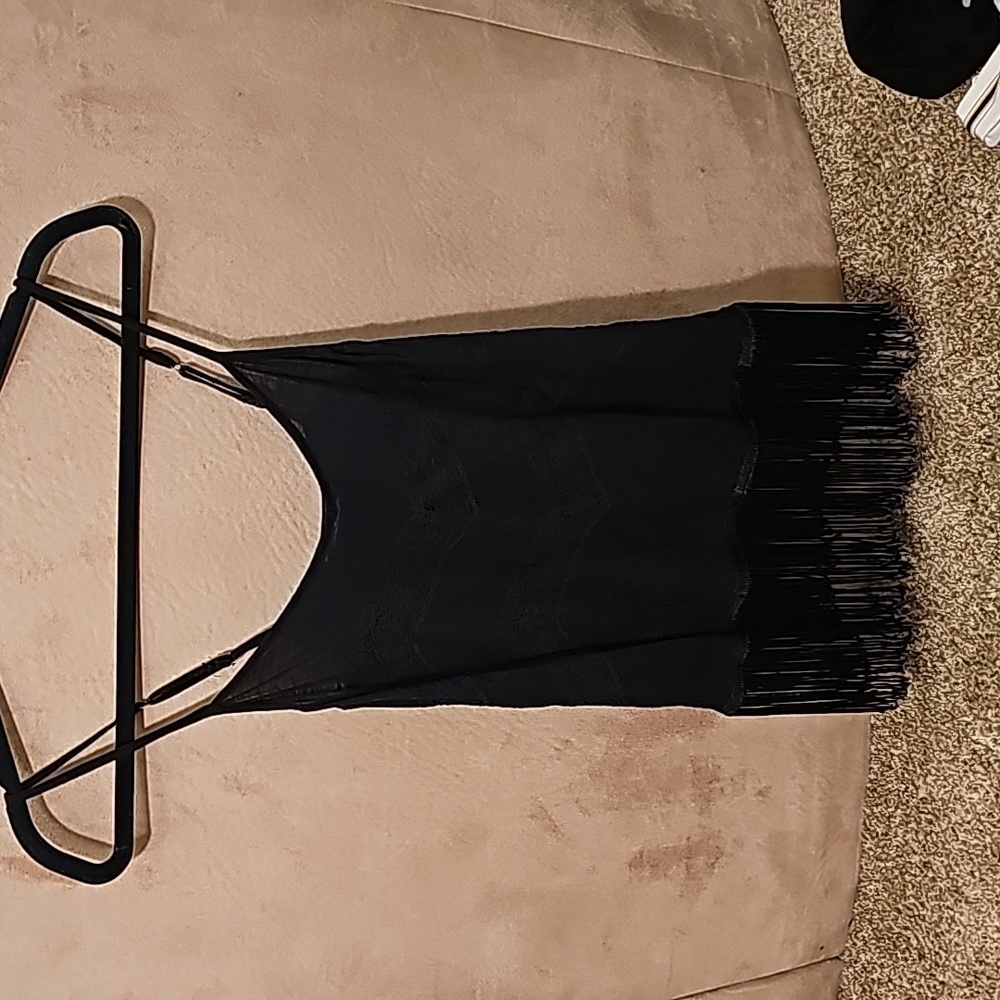 AEO tank with fringe detail. Size XS